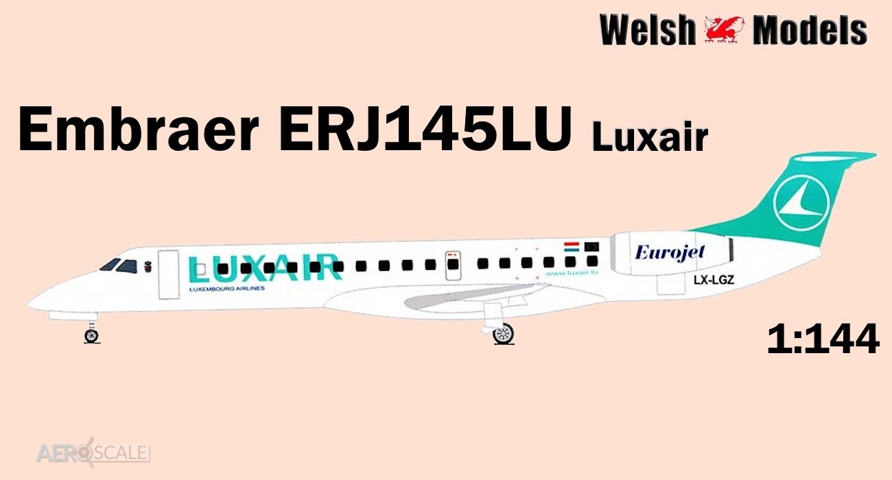Luxair ERJ-145LU Released