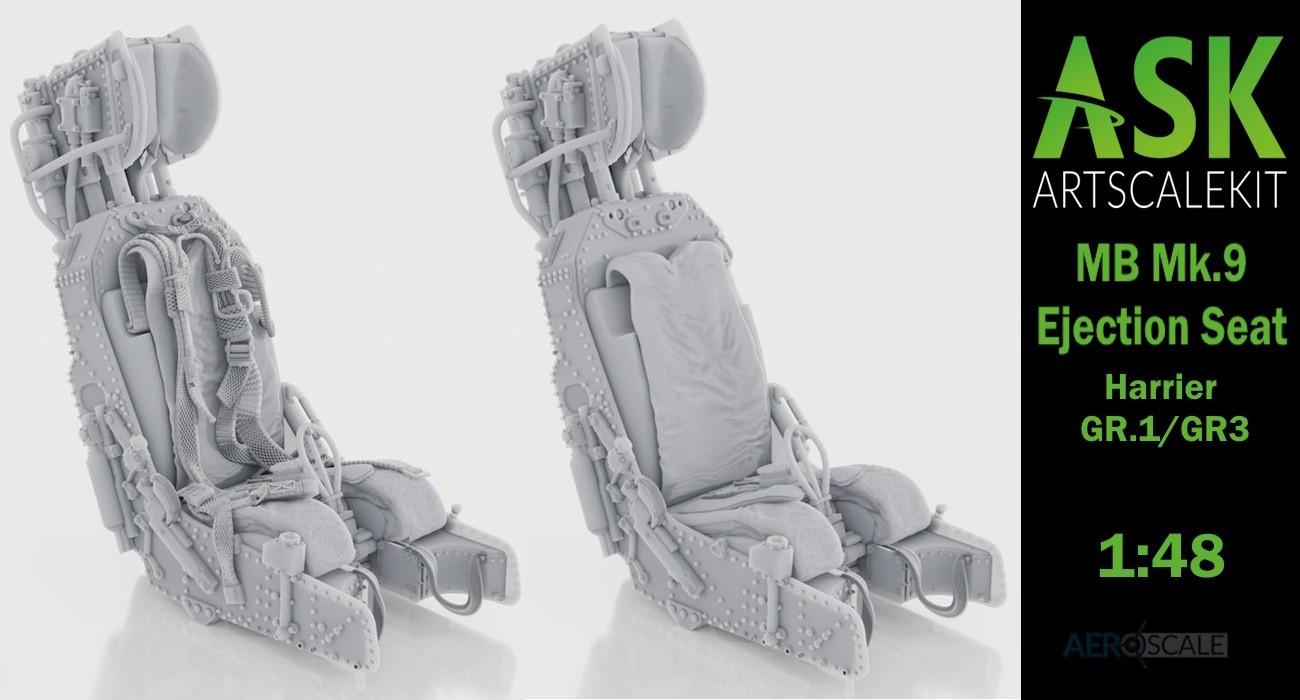 Harrier M.B. Mk.9 Ejection Seat Released