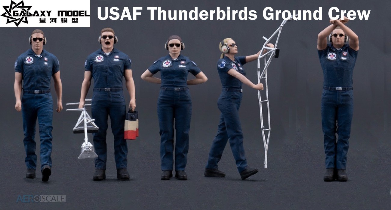 USAF Thunderbirds Ground Crew Figures Released