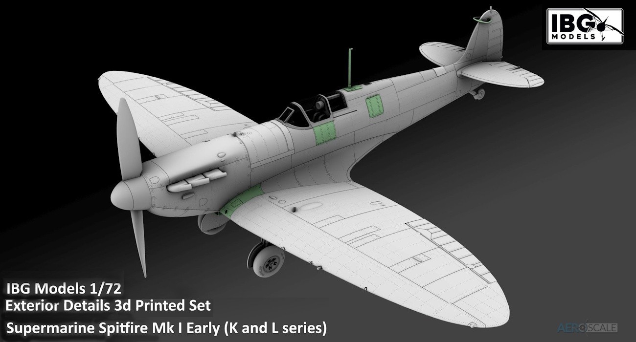 Spitfire Mk I Exterior Detail Set
