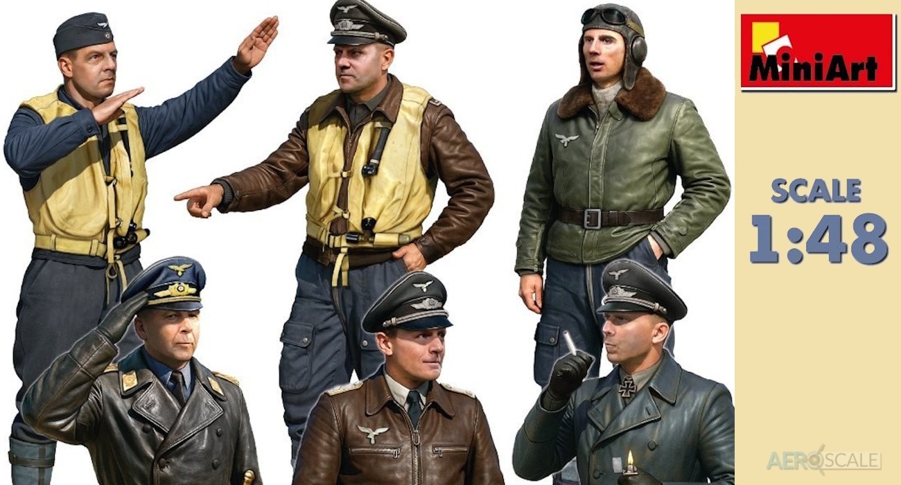 Luftwaffe Pilot & Command Staff Figures Incoming