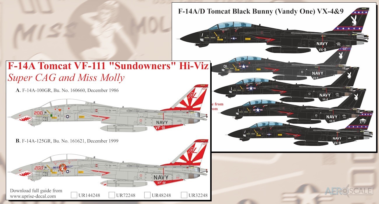 Decals: F-14 Miss Molly & Vandy One Released