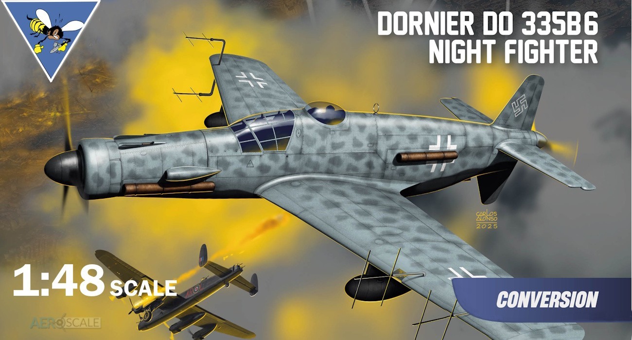 Do 335B-6 Night Fighter Conversion Set Released