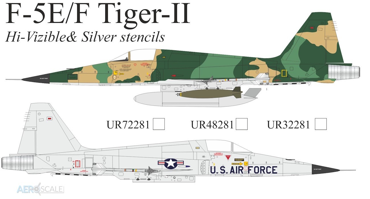 Decals: F-5E/F Tiger II Released