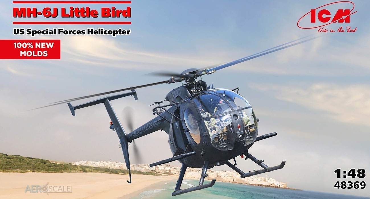 January Release: MH-6J Little Bird, US Special Forces Helicopter