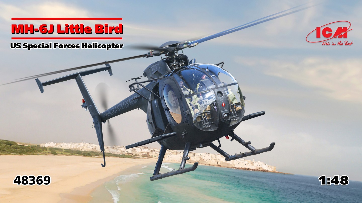 MH-6J Little Bird Kit Details