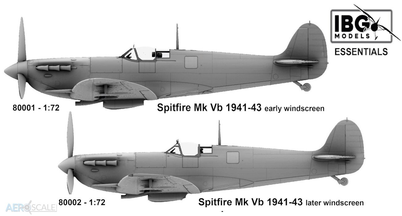 Spitfire Mk.Vb Essential Kits