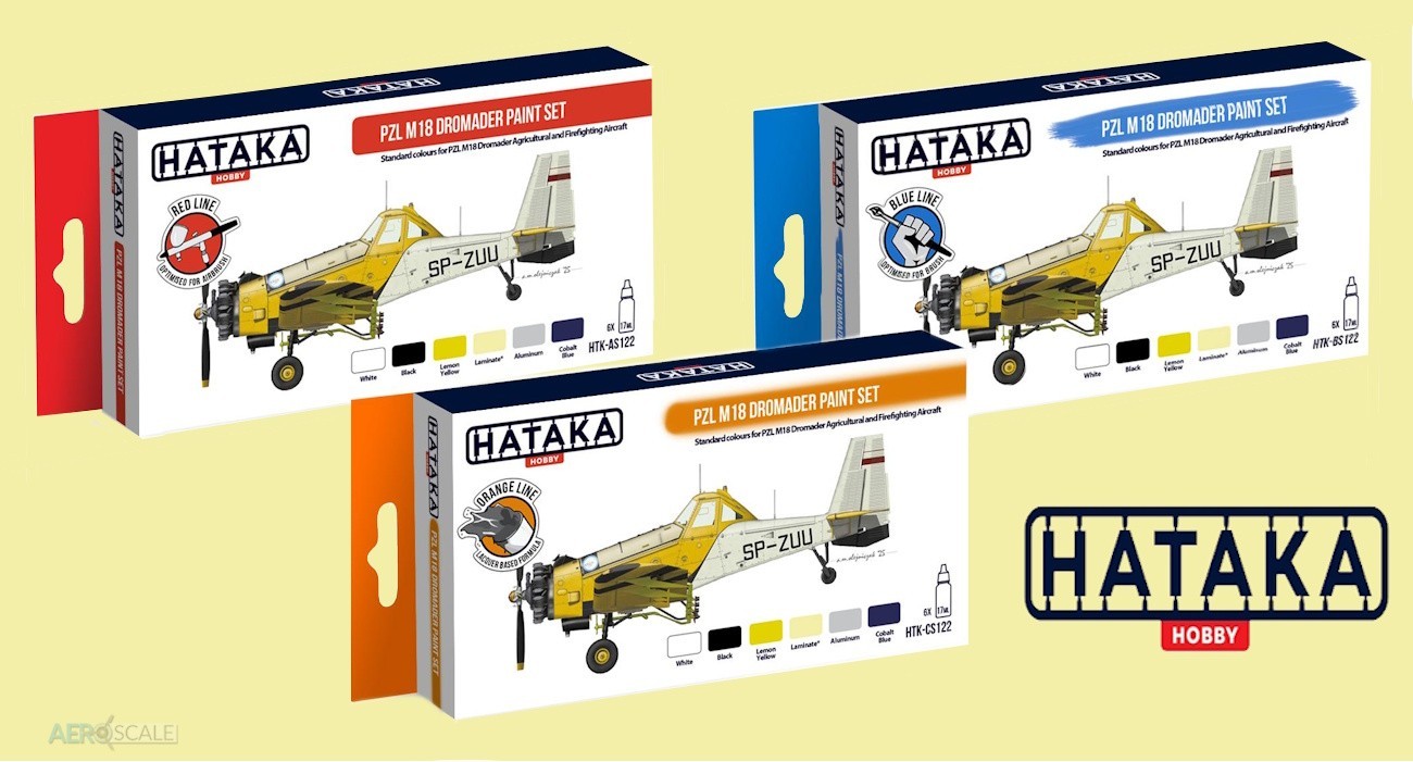 PZL M18 Dromader Paint Sets Out Soon