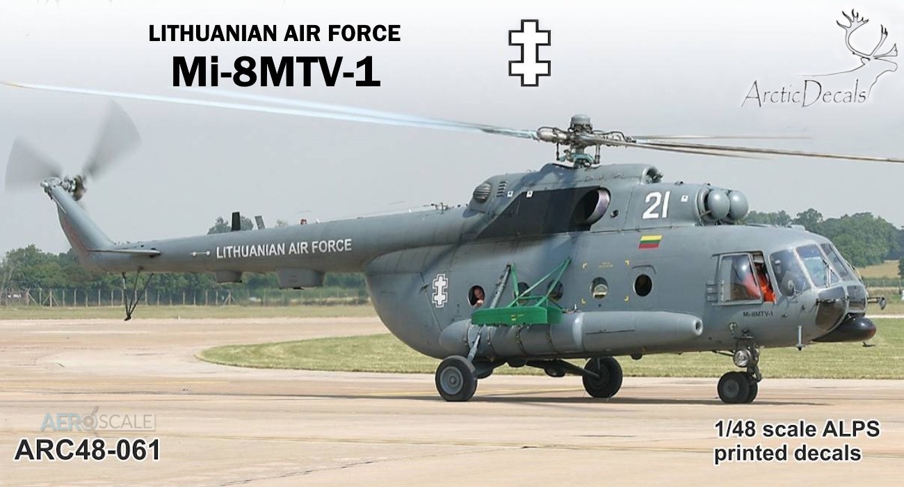 Decals: Lithuanian Mi-8MTV-1