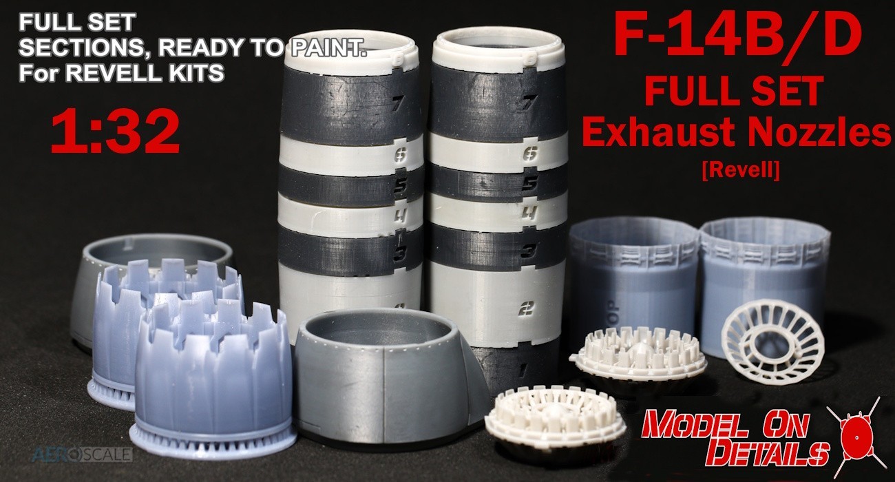 F-14 B/D Full Exhaust Released