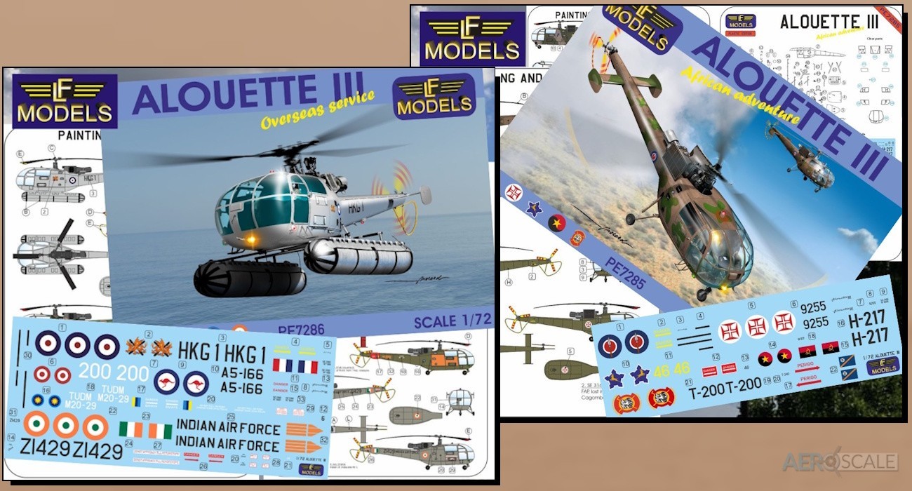 Alouette III Two New Editions