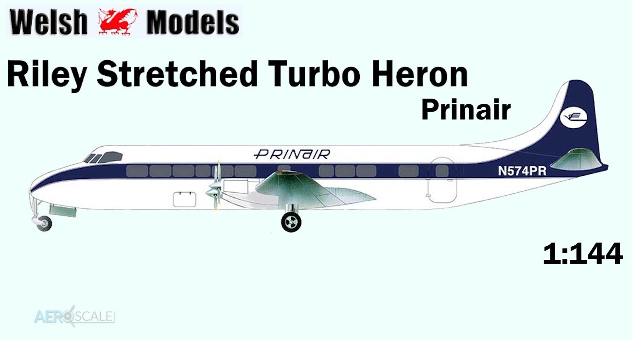 Prinair Riley Stretched Turbo Heron Released