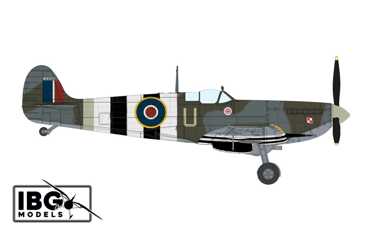 Spitfire Mk Vb IBG Models Black Box