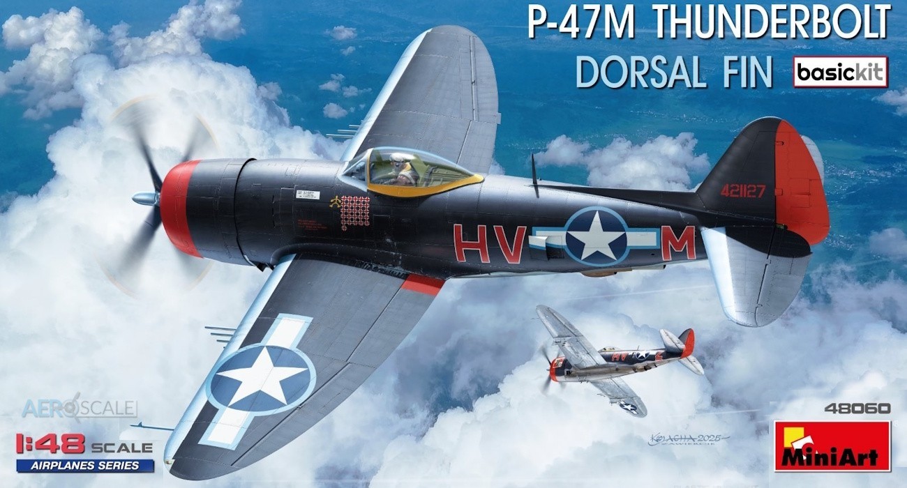 P-47M Thunderbolt With Dorsal Fin Coming Soon