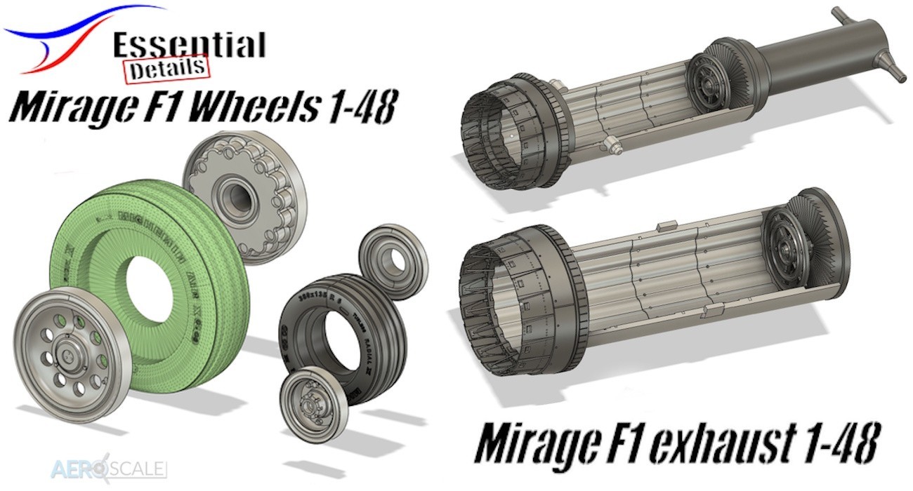 Mirage F1 Exhaust & Wheels Released