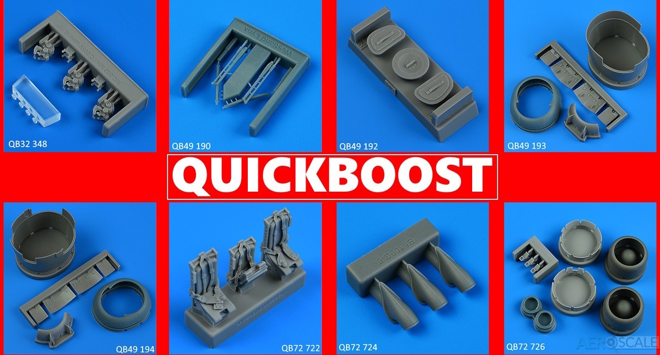 Quickboost February Resin Detail Sets Released