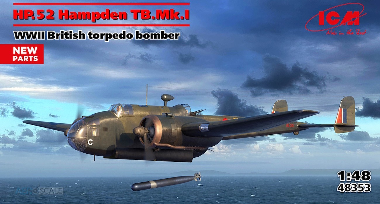 What’s In The Box: Hampden TB.Mk.I Torpedo Bomber