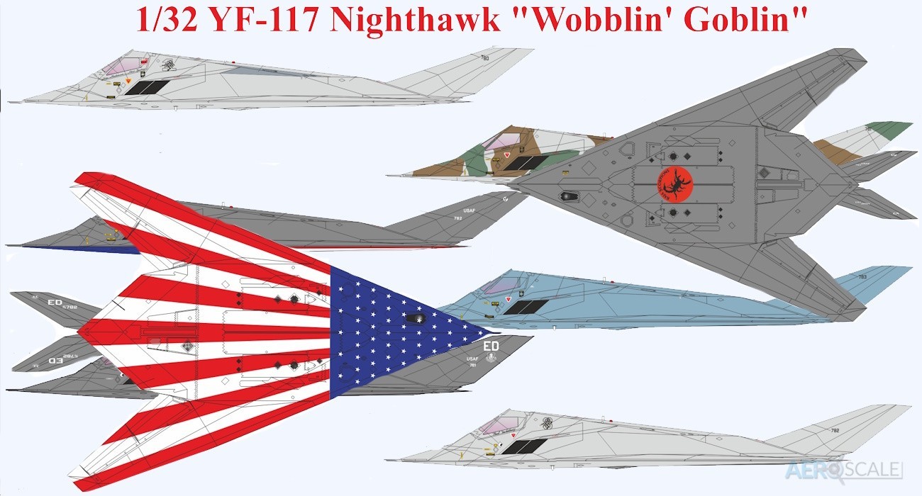 Decals: YF-117 Nighthawk Out Now