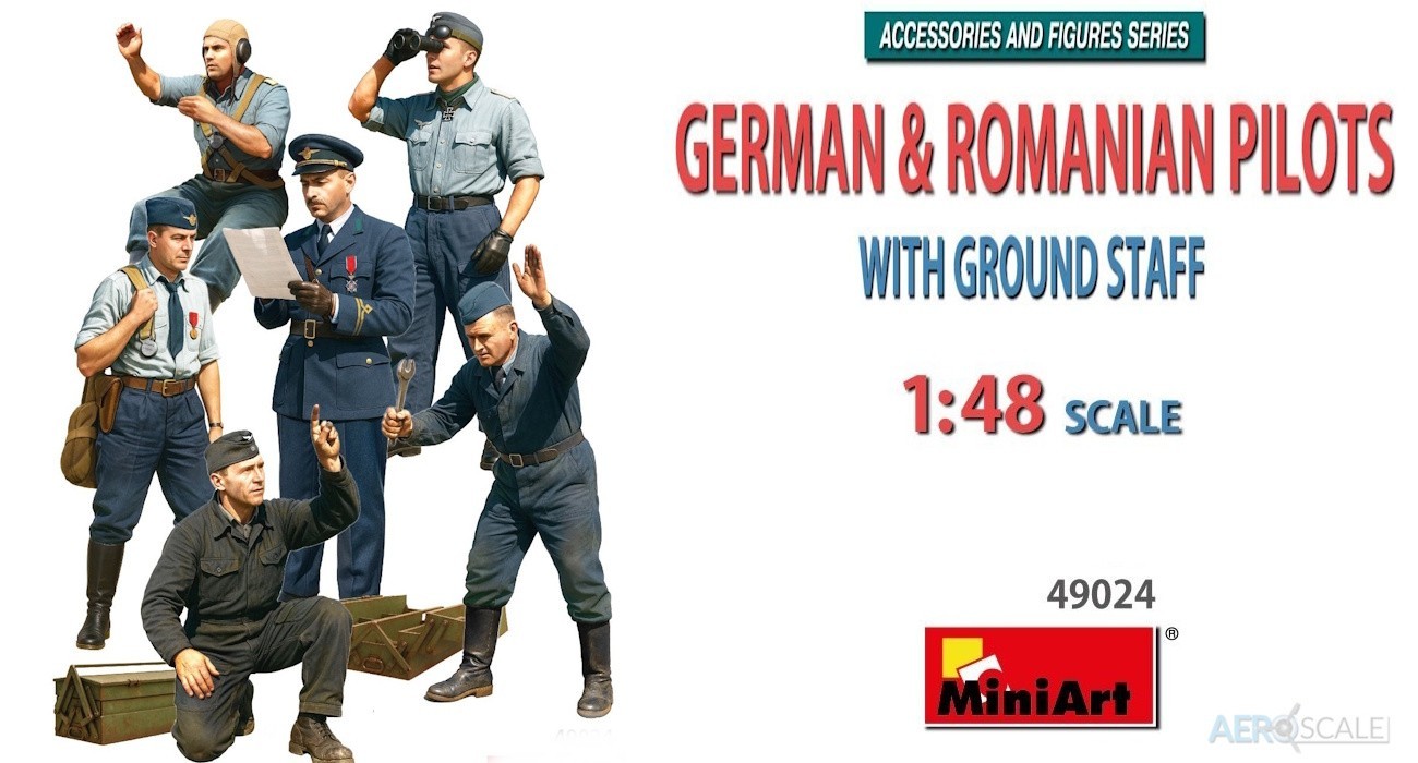 German, Romanian Pilots & Ground Staff