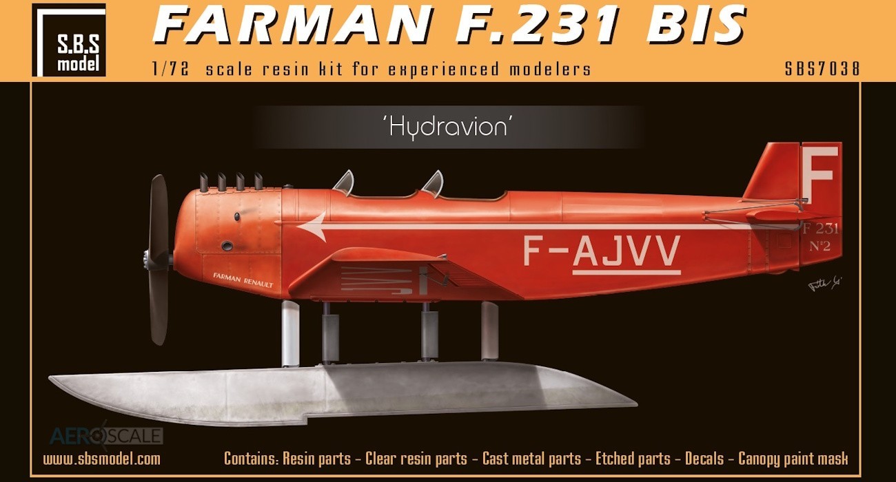 Farman 231 bis 'Hydravion' Re-Issue