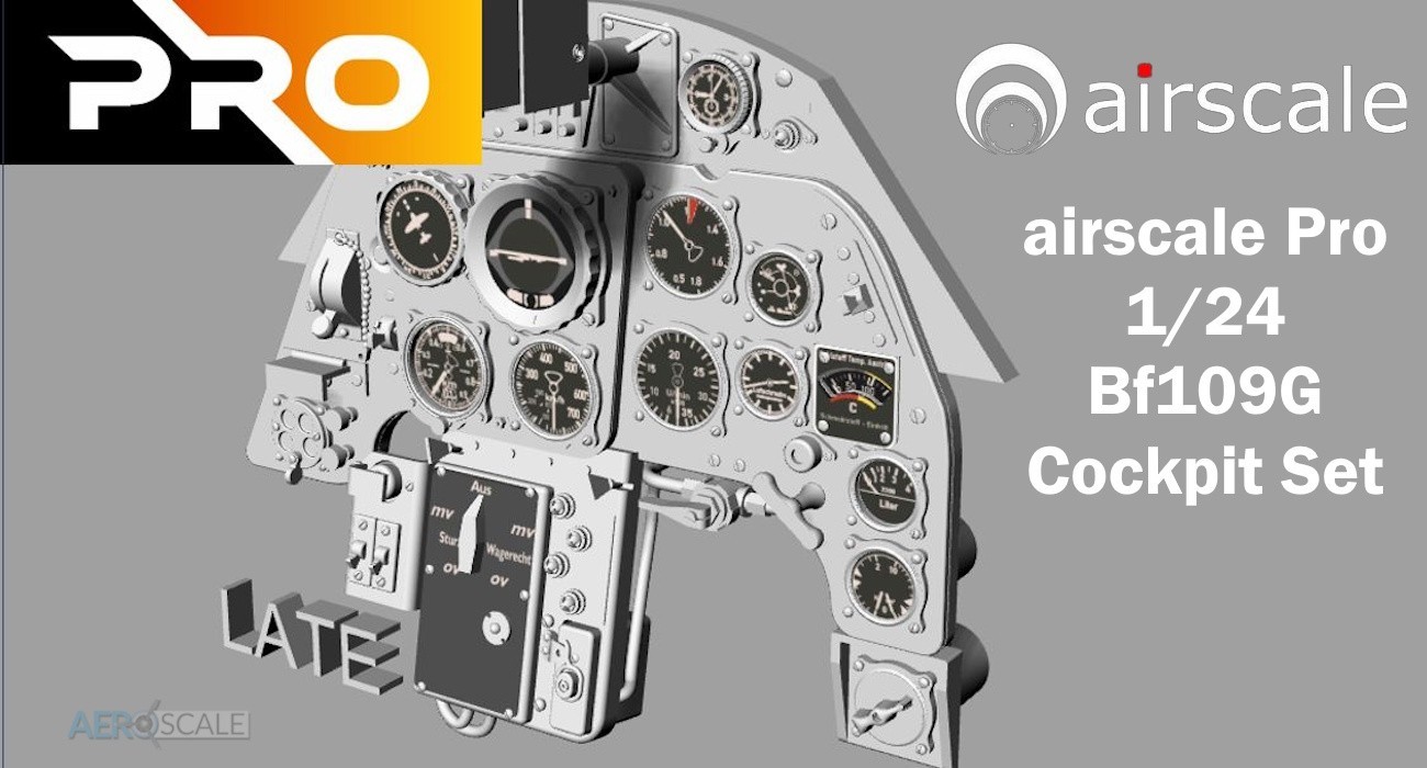 Bf 109G-6 Cockpit Detail Set Released