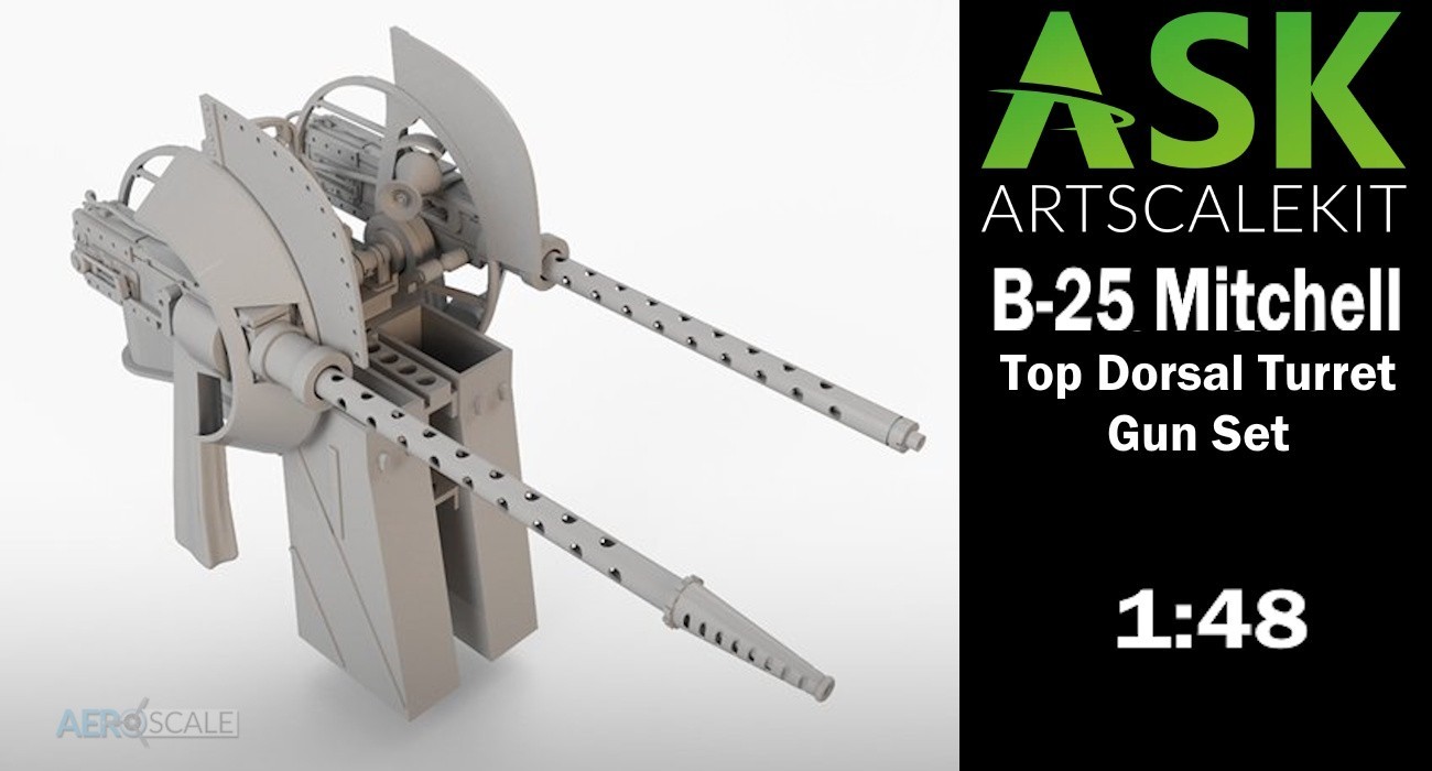 B-25 Mitchell Dorsal Turret Gun Set Released