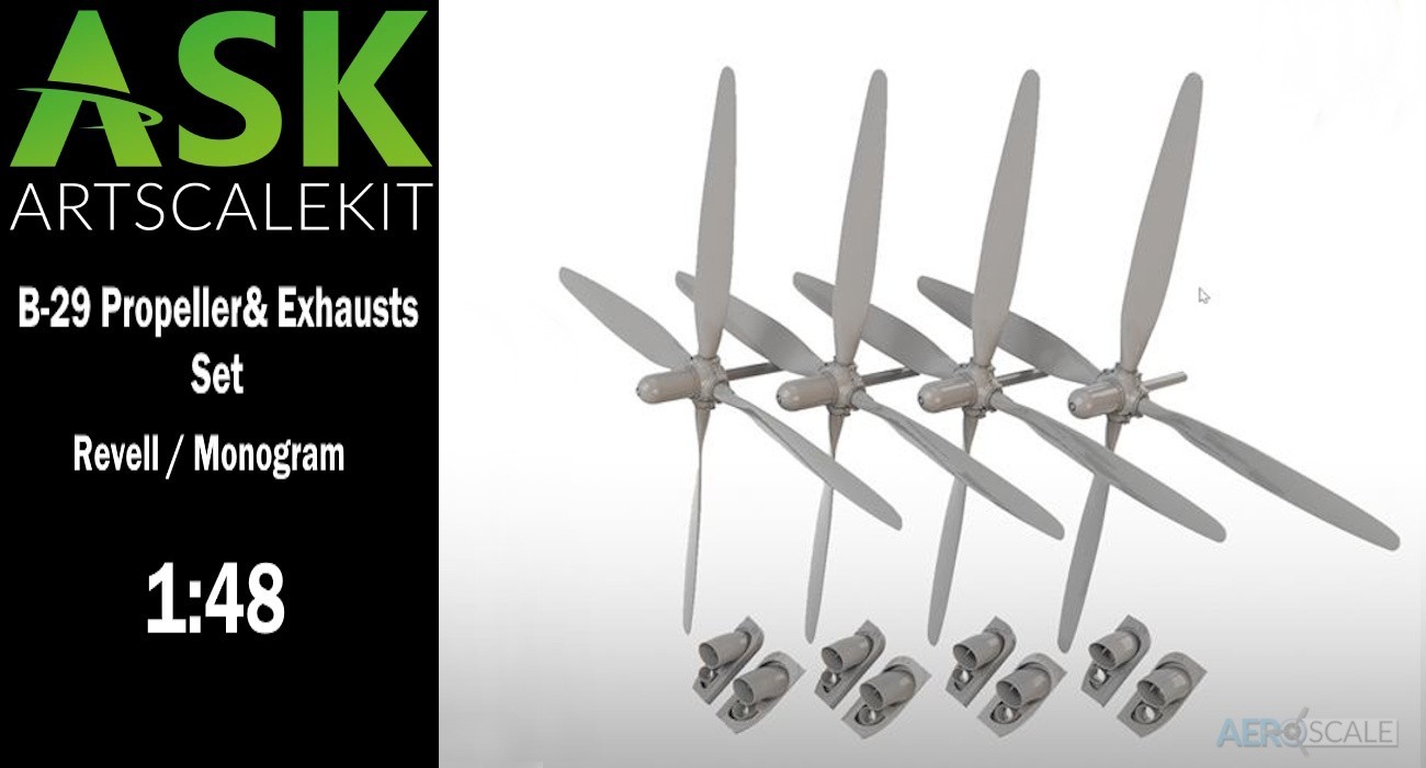 B-29 Props & Exhausts Released