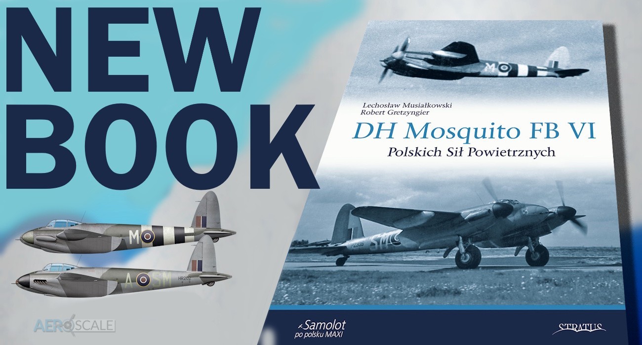 New Book: DH Mosquito FB VI in Polish Air Force Service