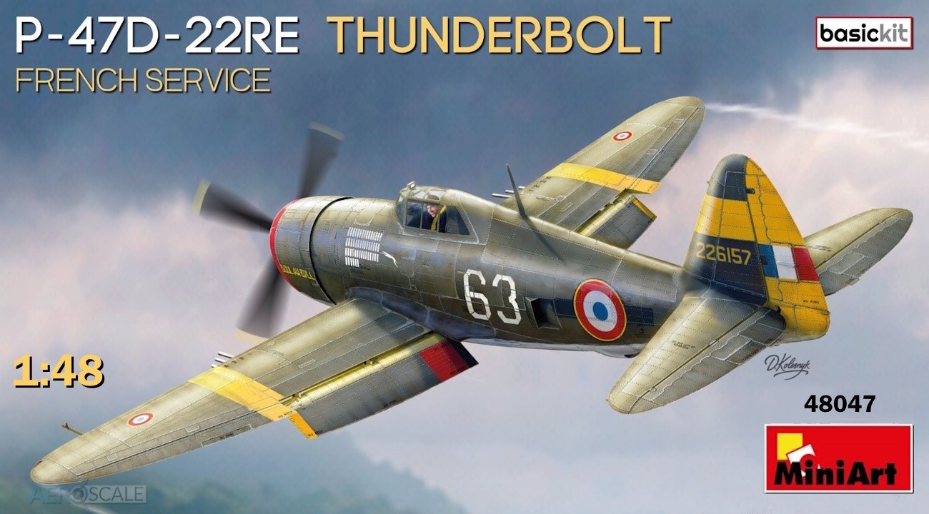 P-47D-22RE Thunderbolt French Service Coming Soon
