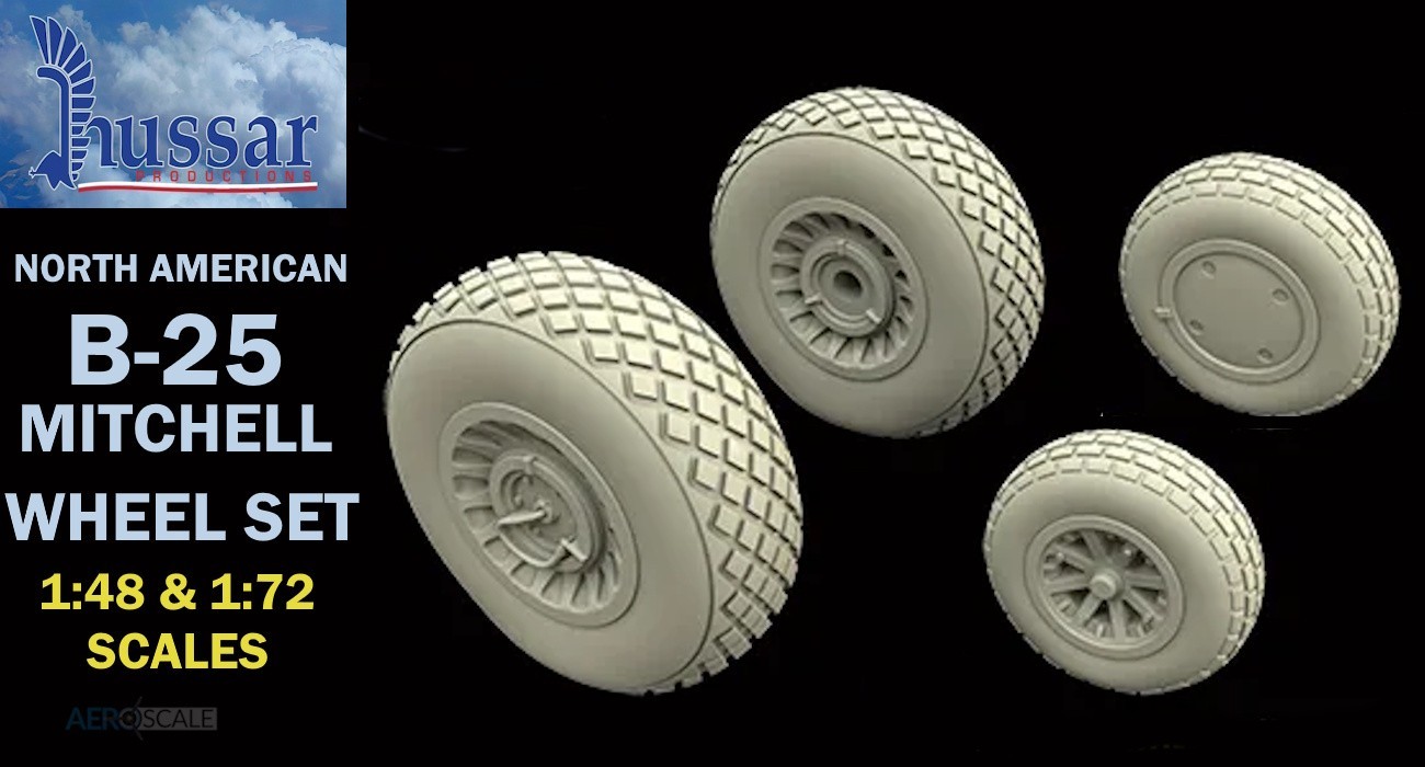 B-25 Mitchell Wheel Sets Released