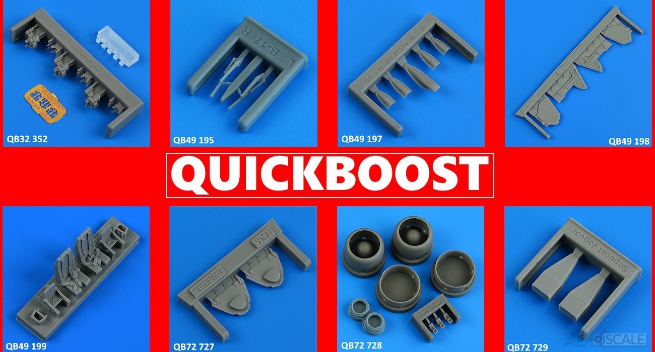 Quickboost March Resin Detail Sets Released