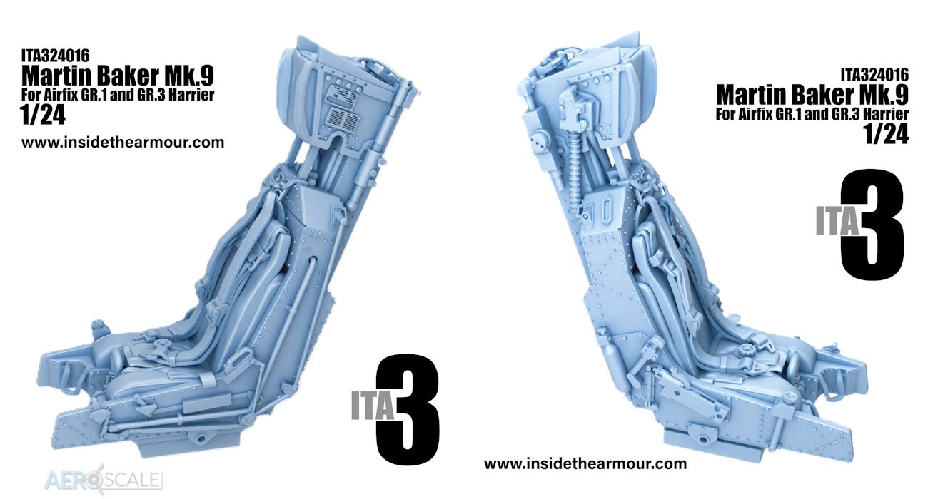 Martin Baker Mk.9 Harrier Seat Released