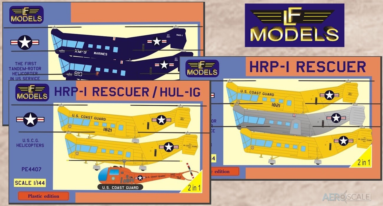 Piasecki HRP-1G & Bell HUL-1G Released