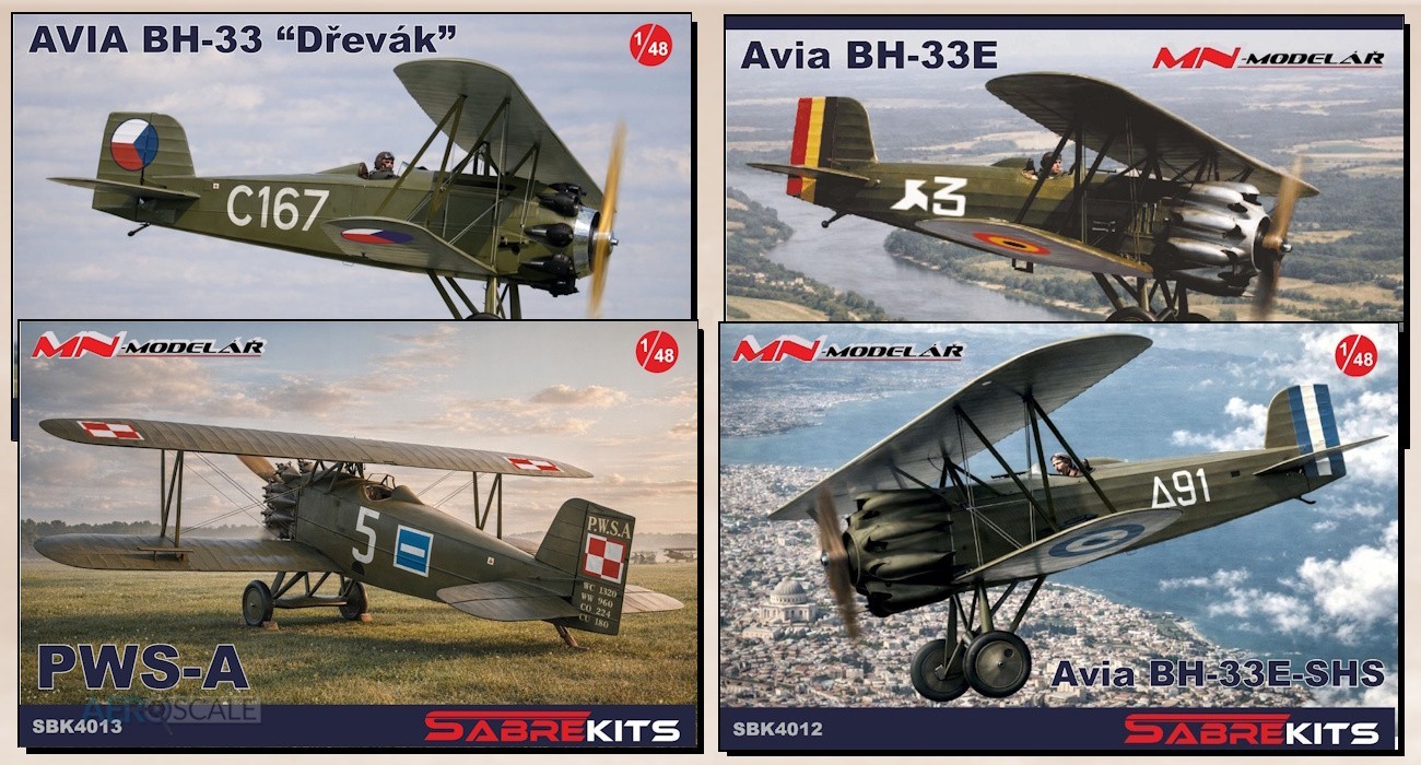 Avia B.33 & PWS-A Early Spring Releases
