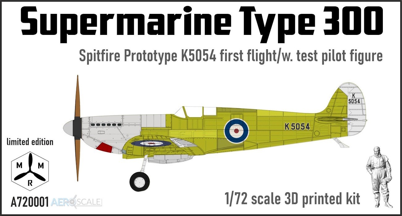 Spitfire Prototype ‘First Flight’ April Release