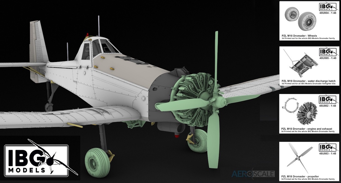PZL M18B Dromader Detail Sets