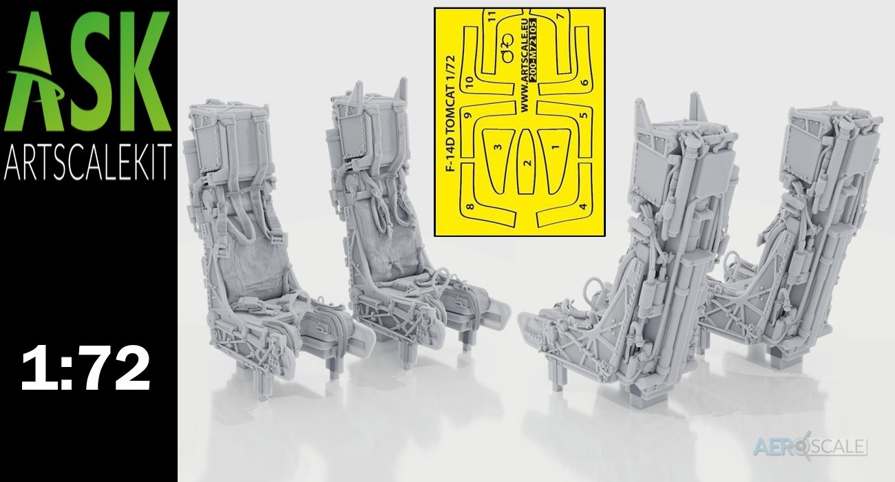 F-14D Tomcat Ejection Seats & Paint Masks Released