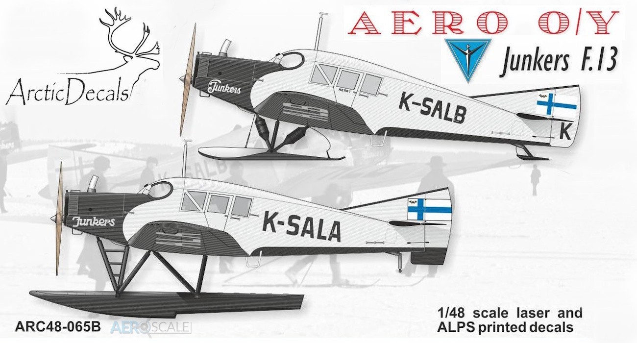 Decals: Aero Oy's Junkers F.13