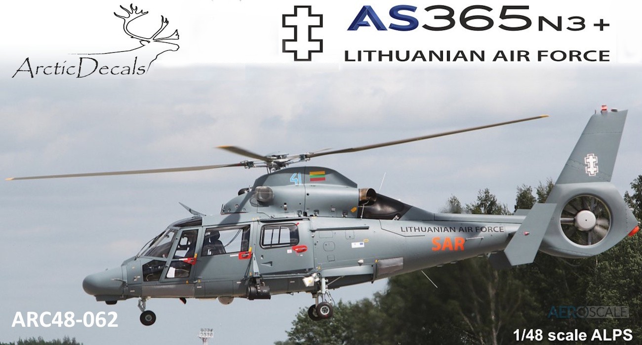 Decals: AS365 Dauphin