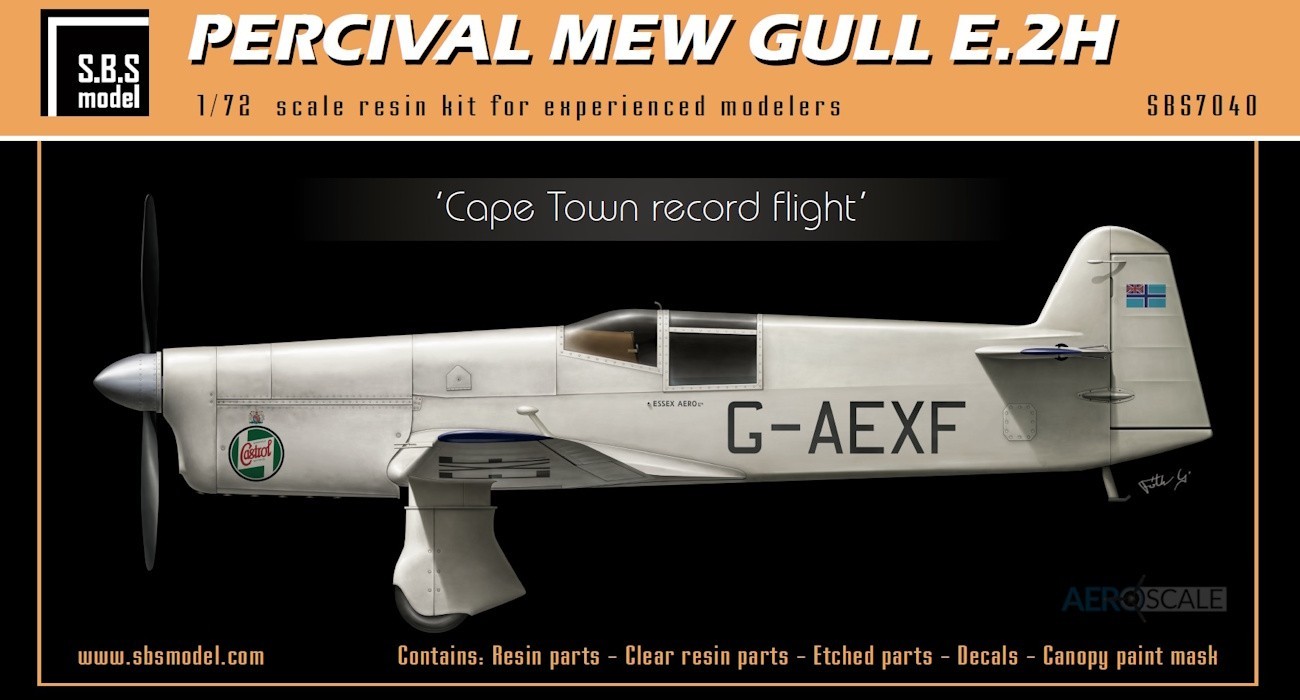 Mew Gull 'Cape Town Record Flight'