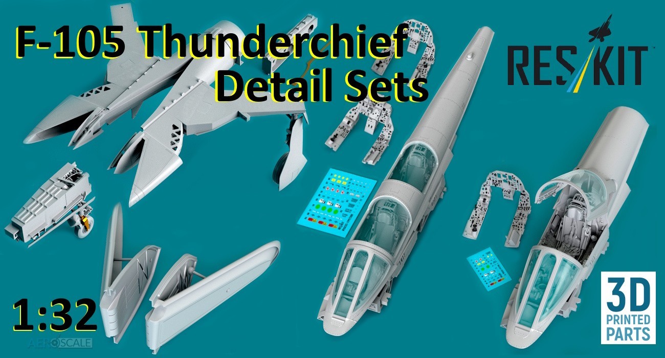 F-105 Thunderchief Detail Sets Released