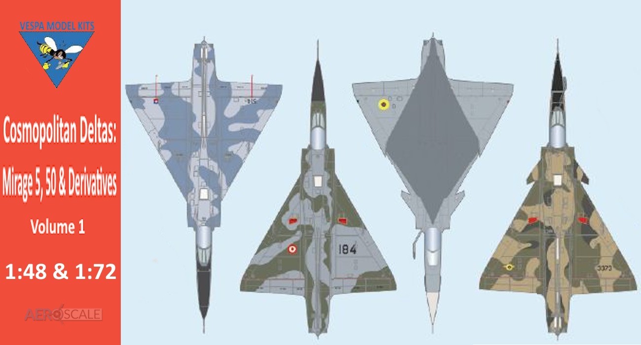 Decals: Cosmopolitan Deltas: Mirage 5, 50 & Derivatives Vol.1