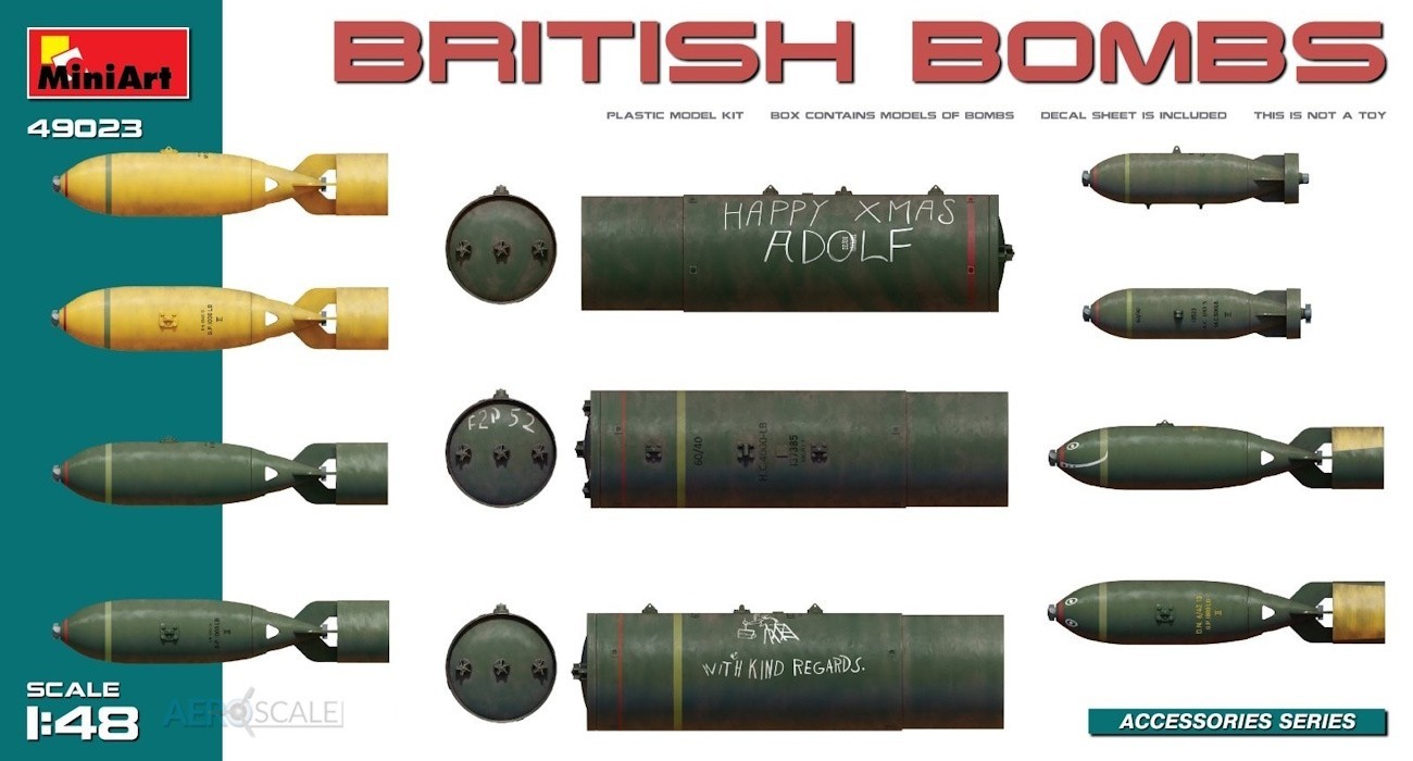 British WWII Bombs
