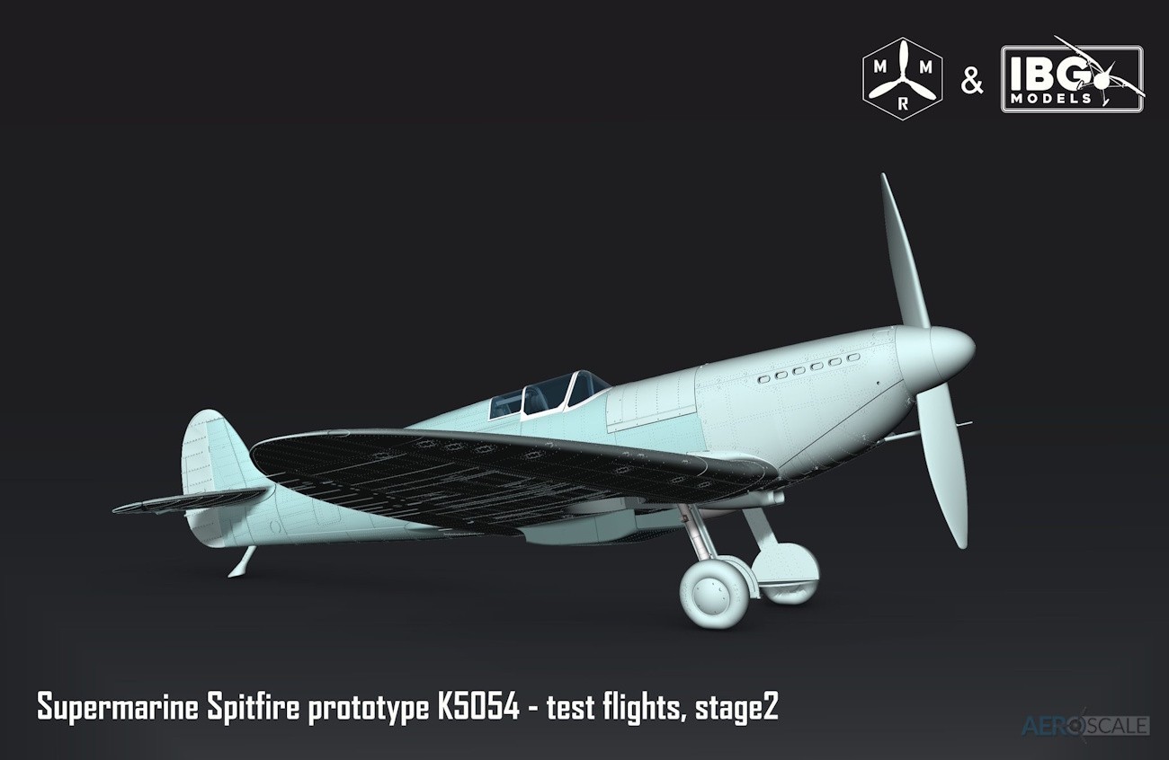 Supermarine Type 300 Spitfire Prototype Renders