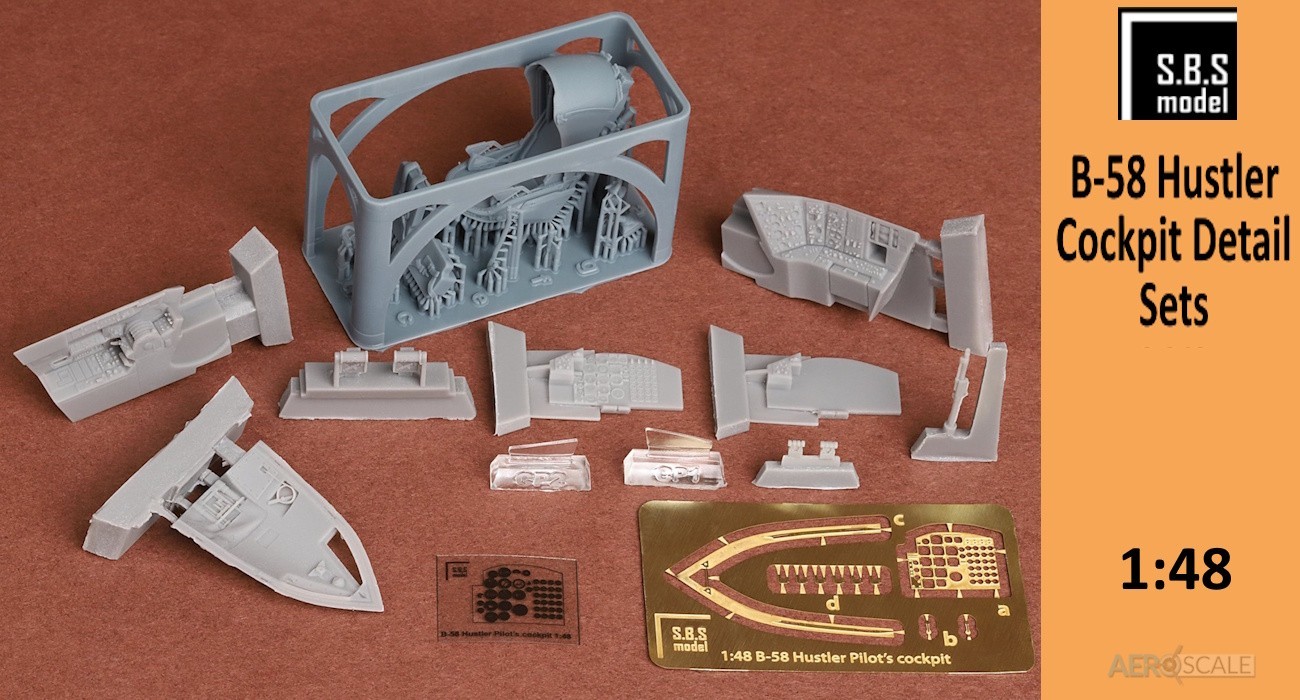 B-58 Hustler Cockpit Detail Sets Out Soon
