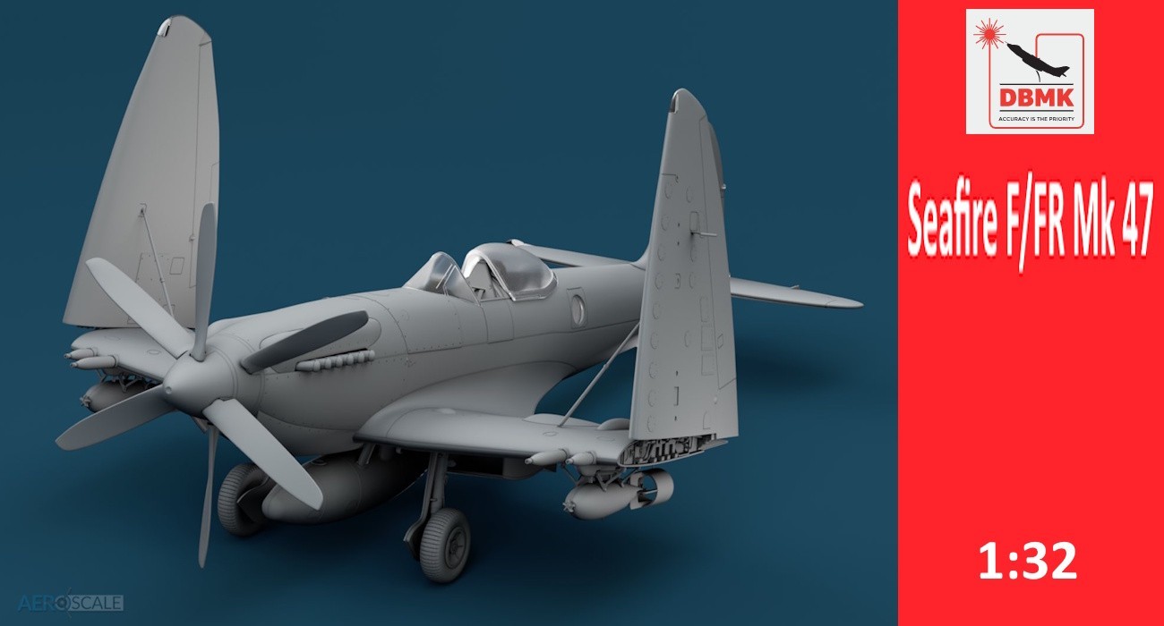 Seafire F/FR Mk 47 Renders