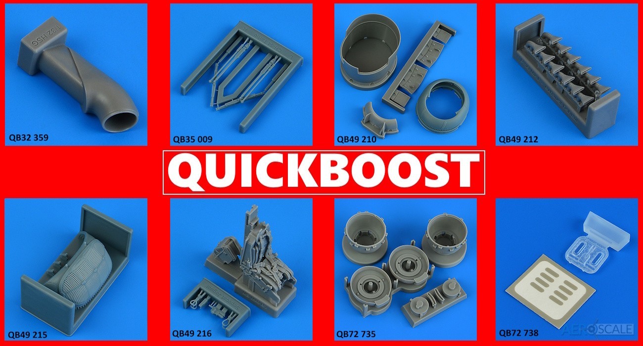 Quickboost  Resin Releases For May