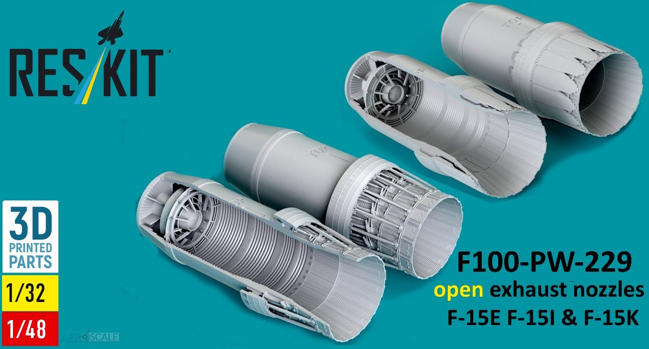 F-15E/I/K Late Open Exhaust Nozzles Released