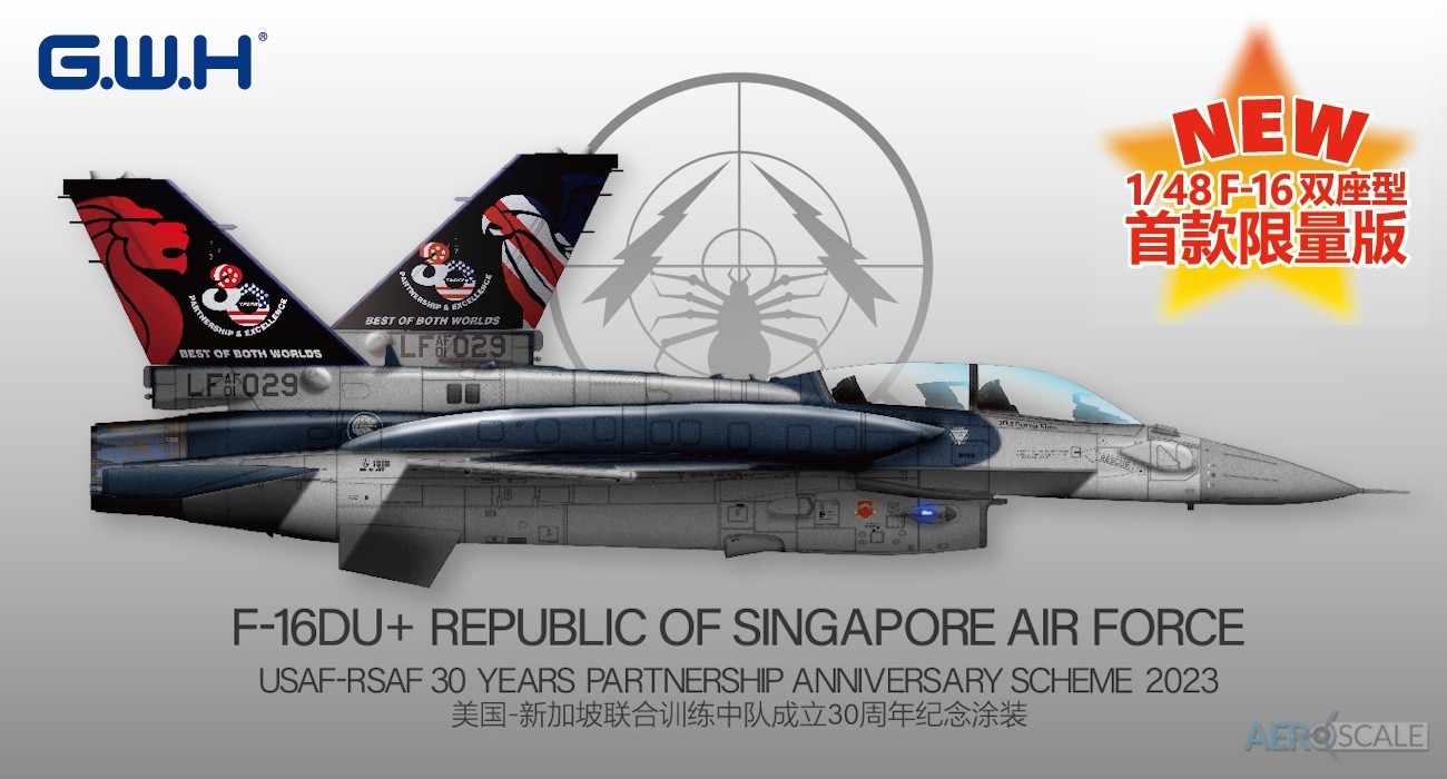 F-16DU USAF-RSAF 30th Anniversary Edition Details