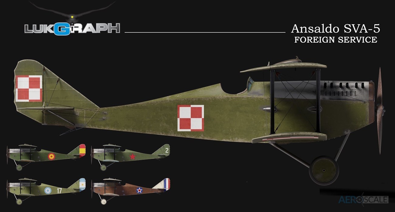 Ansaldo SVA-5 Additional Marking Options